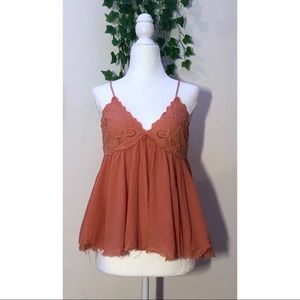 Free People peach top (SP)
